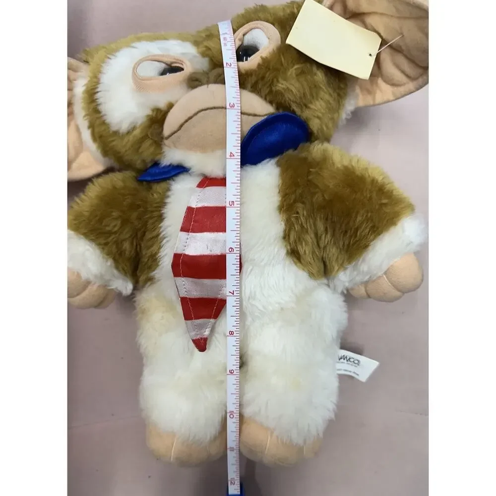 Vintage Gremlins Gizmo NECK TIE Collar Mogwai RARE 2001 WB Nanco Plush Tag